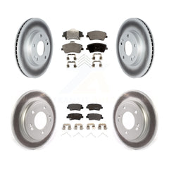Transit Auto KGF-102586 Disc Brake Kit for 2017-2022 Kia Niro, Hyundai Ioniq - Front and Rear