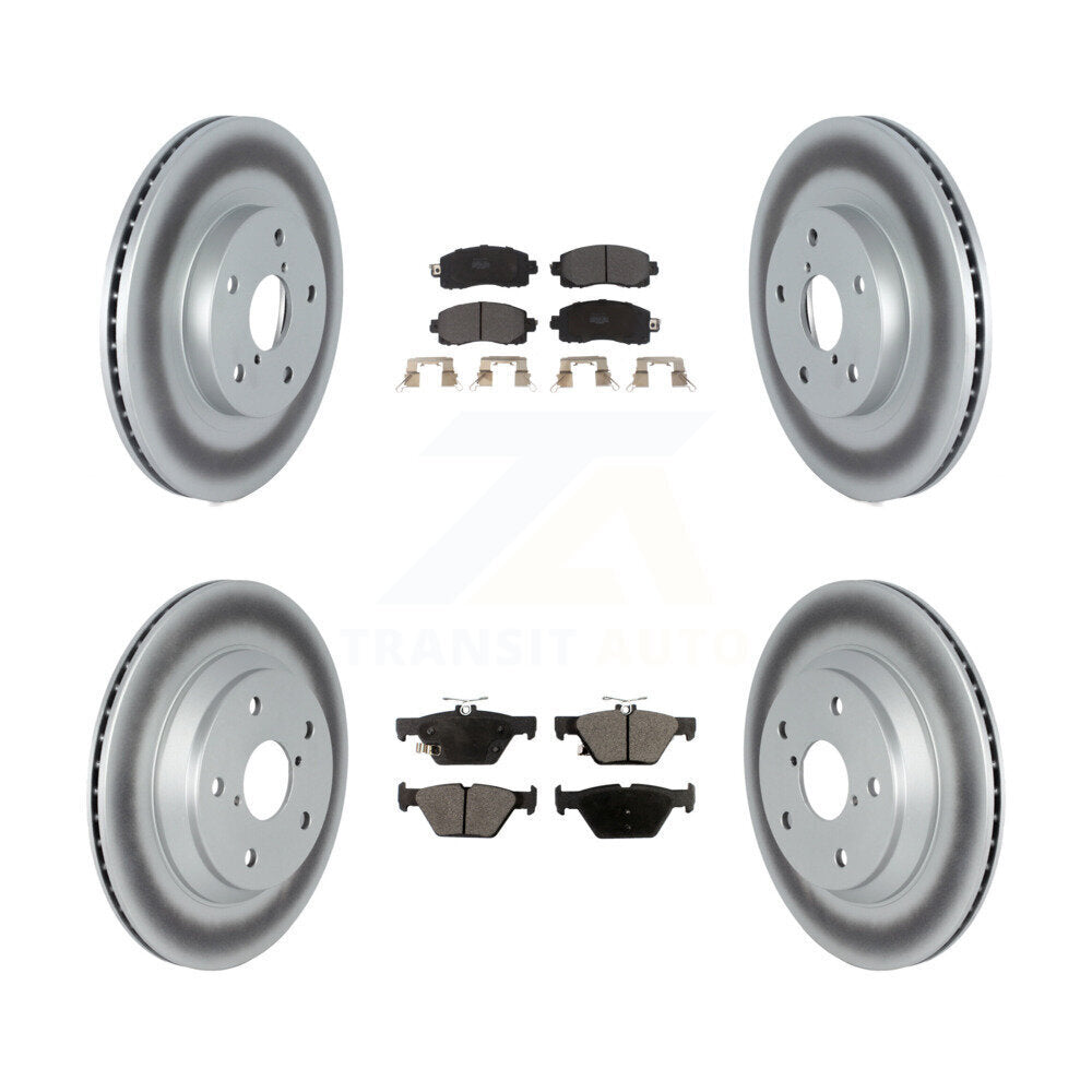 Transit Auto KGF-102595 Disc Brake Kit for 2019-2022 Subaru Forester - Front and Rear