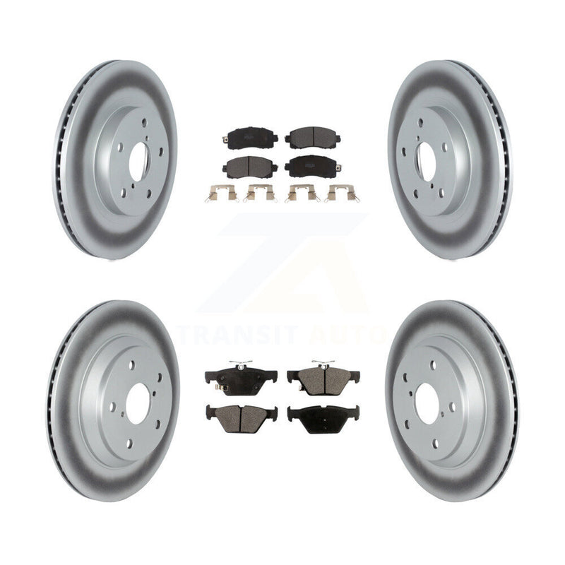 Transit Auto KGF-102595 Disc Brake Kit for 2019-2022 Subaru Forester - Front and Rear