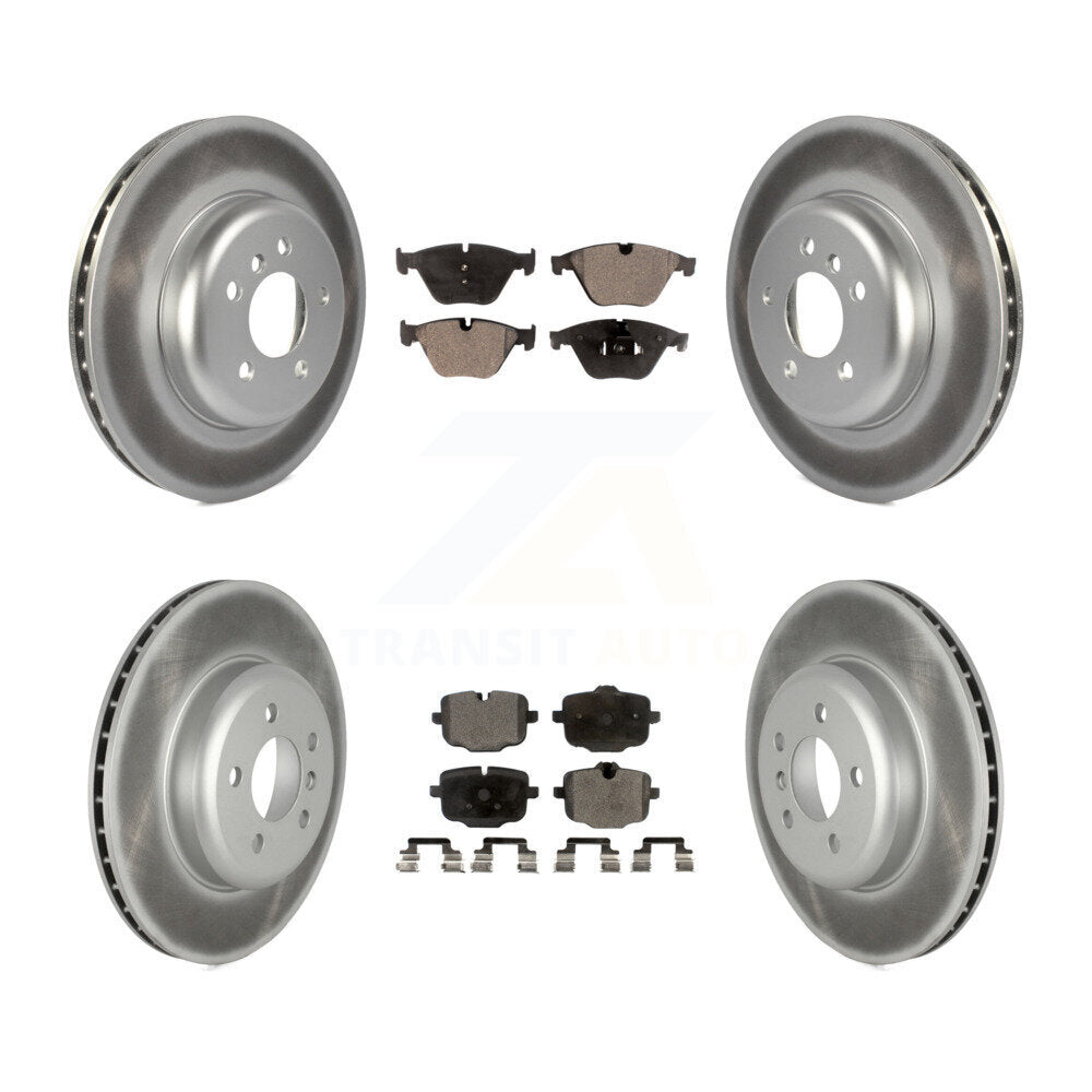 Transit Auto KGF-102600 Disc Brake Kit for 2011-2018 BMW 640i xDrive, BMW 640i xDrive Gran Coupe and More - Front and Rear