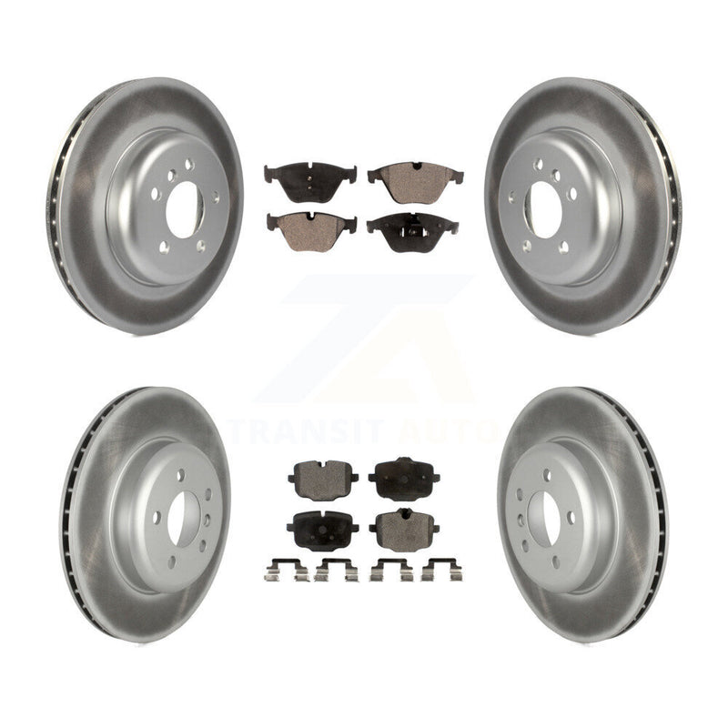 Transit Auto KGF-102600 Disc Brake Kit for 2011-2018 BMW 640i xDrive, BMW 640i xDrive Gran Coupe and More - Front and Rear