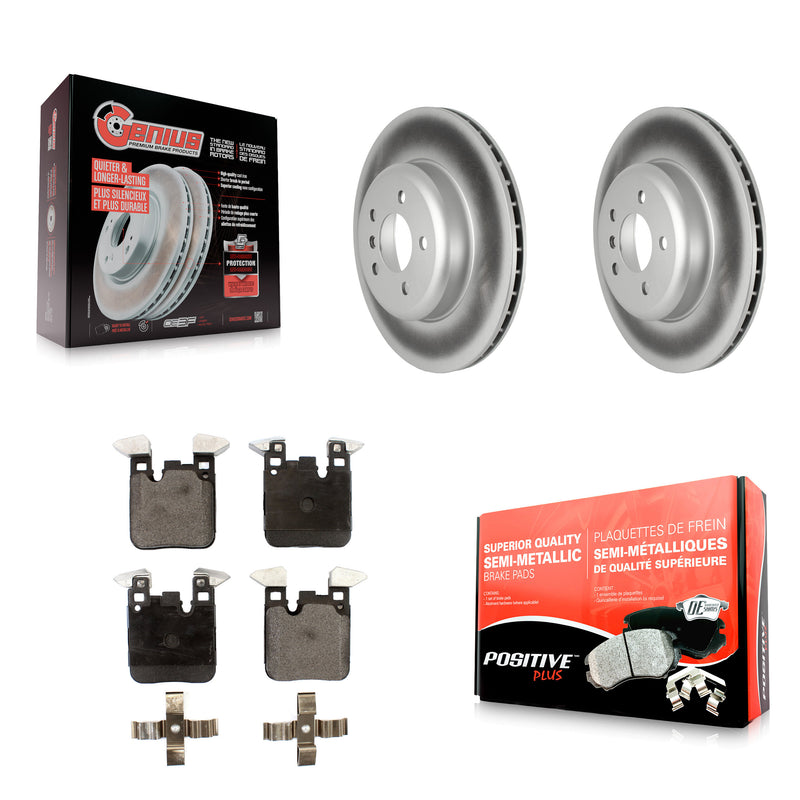 Transit Auto KGF-102611 Disc Brake Kit for 2013-2020 BMW 330i, BMW 330i GT xDrive and More - Rear