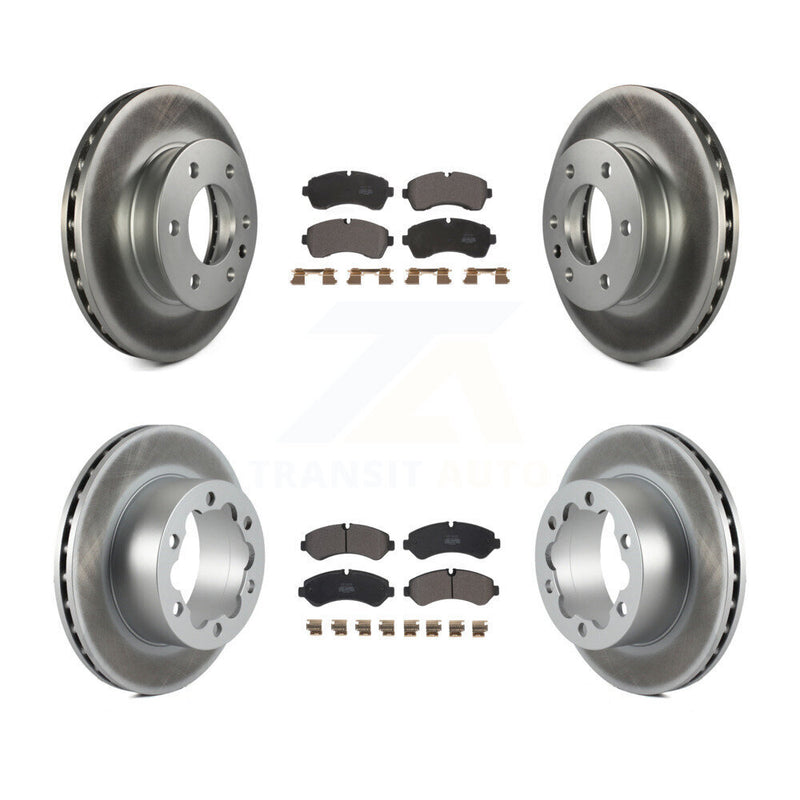 Transit Auto KGF-102628 Disc Brake Kit for 2019-2023 Mercedes-Benz Sprinter 3500, Mercedes-Benz Sprinter 3500XD, Mercedes-Benz Sprinter 4500 - Front and Rear