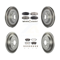 Transit Auto KGF-102629 Disc Brake Kit for 2019 Toyota Corolla - Front and Rear