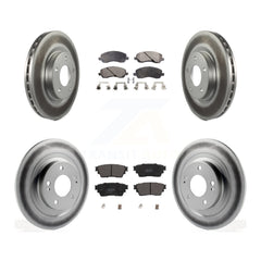 Transit Auto KGF-102633 Disc Brake Kit for 2017-2020 Mitsubishi Outlander - Front and Rear