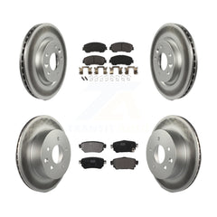 Transit Auto KGF-102634 Disc Brake Kit for 2019 Nissan Rogue Sport - Front and Rear