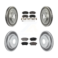 Transit Auto KGF-102635 Disc Brake Kit for 2019-2023 Nissan Rogue, Nissan Rogue Sport, Nissan Qashqai - Front and Rear
