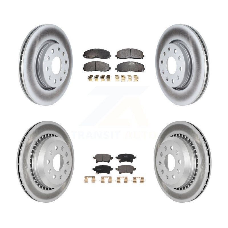 Transit Auto KGF-102638 Disc Brake Kit for 2020-2023 Jeep Gladiator - Front and Rear