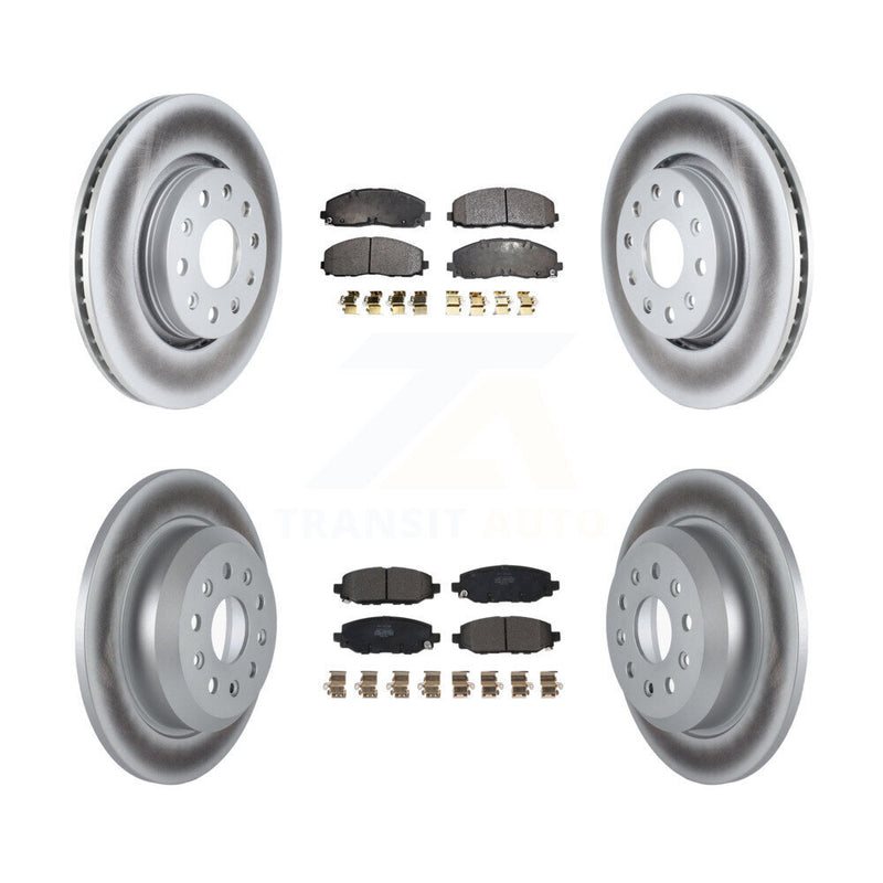 Transit Auto KGF-102639 Disc Brake Kit for 2018-2020 Jeep Wrangler - Front and Rear