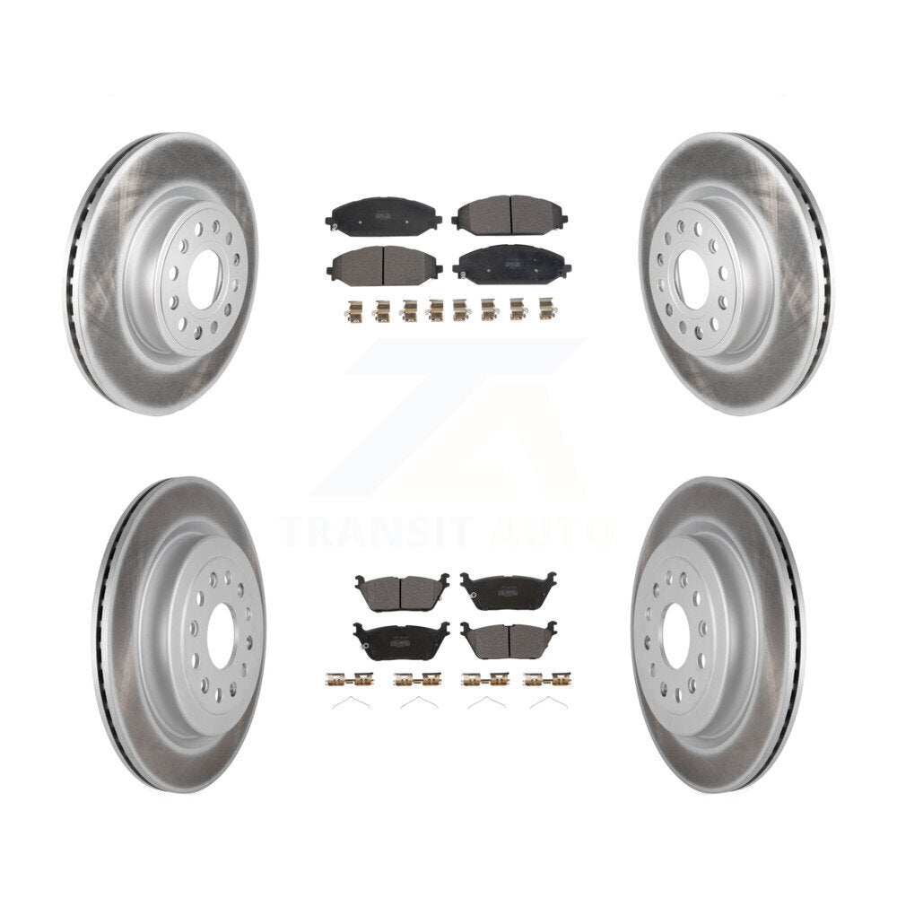 Transit Auto KGF-102640 Disc Brake Kit for 2019-2024 Ram 1500 - Front and Rear