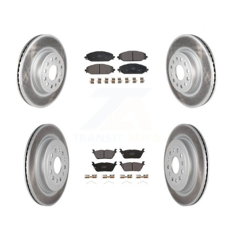 Transit Auto KGF-102640 Disc Brake Kit for 2019-2024 Ram 1500 - Front and Rear