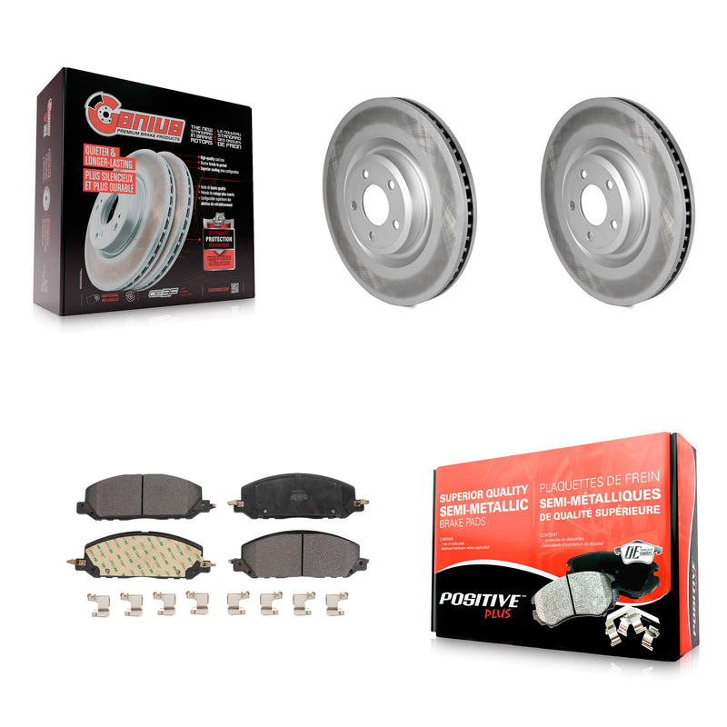 Transit Auto KGF-102661 Disc Brake Kit for 2020-2023 Lincoln Aviator, Ford Explorer, Ford Police Interceptor Utility - Front