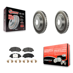 Transit Auto KGF-102664 Disc Brake Kit for 2018-2024 Mitsubishi Eclipse Cross - Front