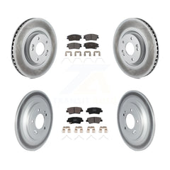 Transit Auto KGF-102669 Disc Brake Kit for 2017-2022 Kia Sportage - Front and Rear