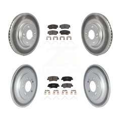 Transit Auto KGF-102670 Disc Brake Kit for 2017-2022 Hyundai Tucson, Kia Sportage - Front and Rear