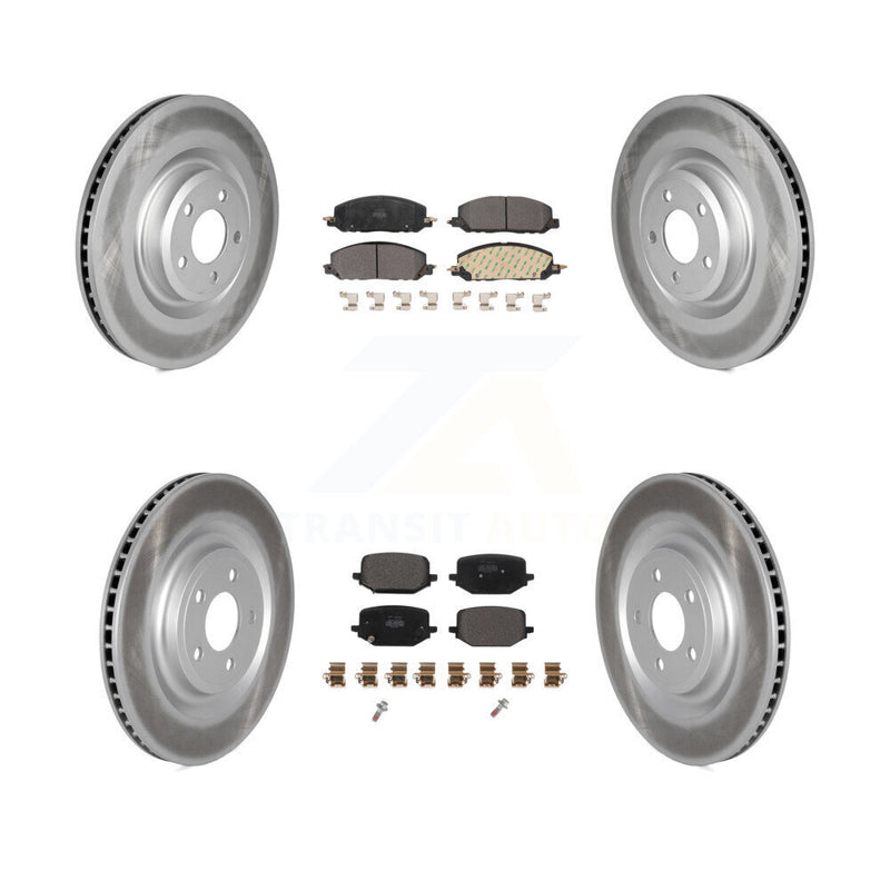 Transit Auto KGF-102671 Disc Brake Kit for 2020-2023 Lincoln Aviator, Ford Police Interceptor Utility - Front and Rear