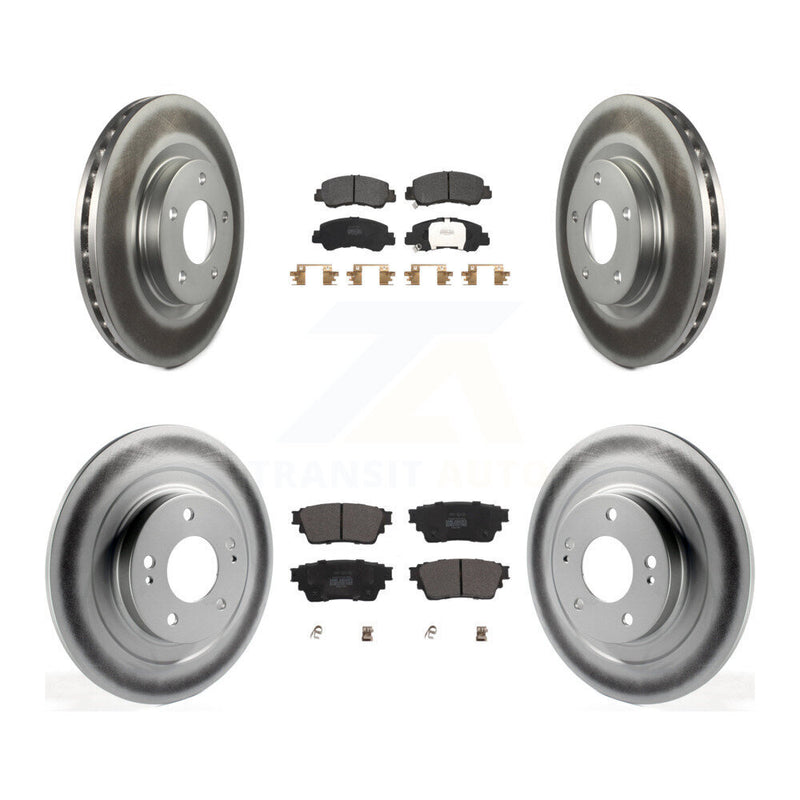 Transit Auto KGF-102674 Disc Brake Kit for 2018-2022 Mitsubishi Eclipse Cross - Front and Rear