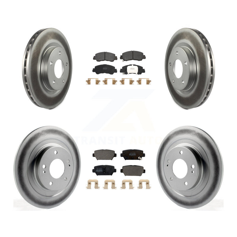 Transit Auto KGF-102675 Disc Brake Kit for 2018-2022 Mitsubishi Eclipse Cross - Front and Rear
