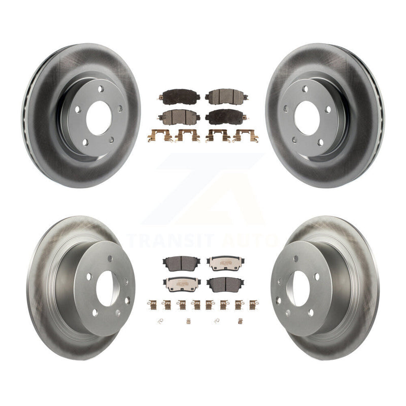 Transit Auto KGF-102676 Disc Brake Kit for 2019-2020 Nissan Altima - Front and Rear