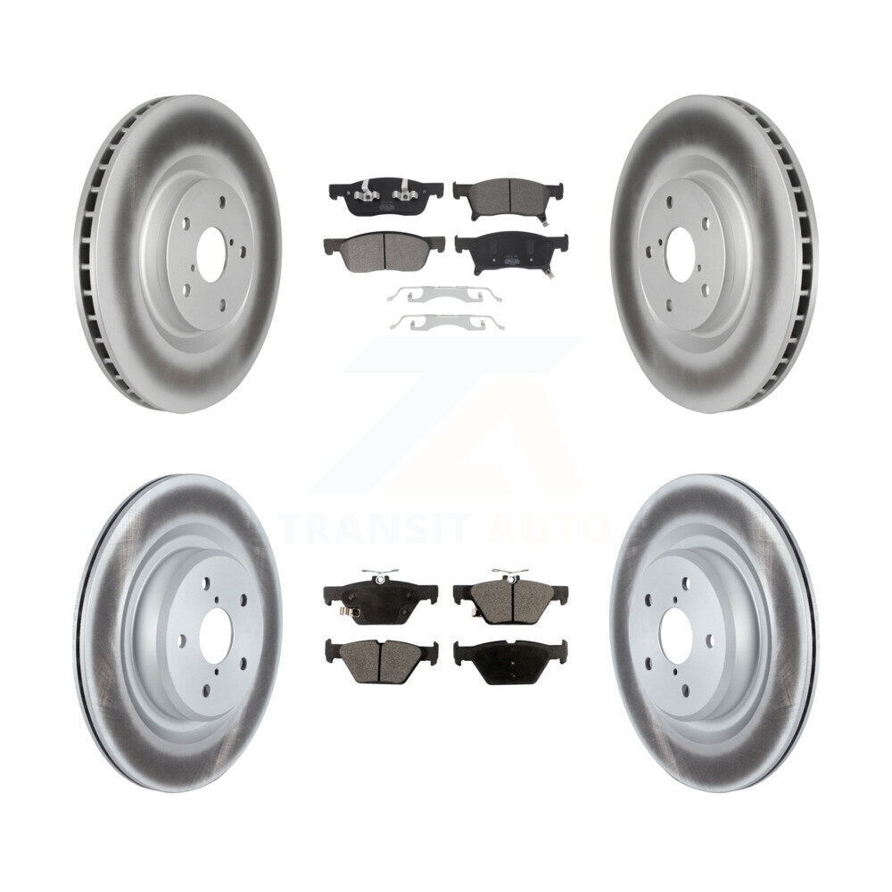 Transit Auto KGF-102680 Disc Brake Kit for 2019-2024 Subaru Ascent - Front and Rear