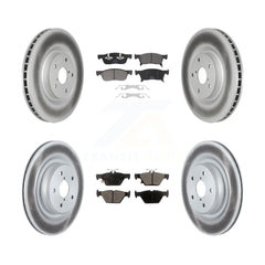 Transit Auto KGF-102680 Disc Brake Kit for 2019-2024 Subaru Ascent - Front and Rear