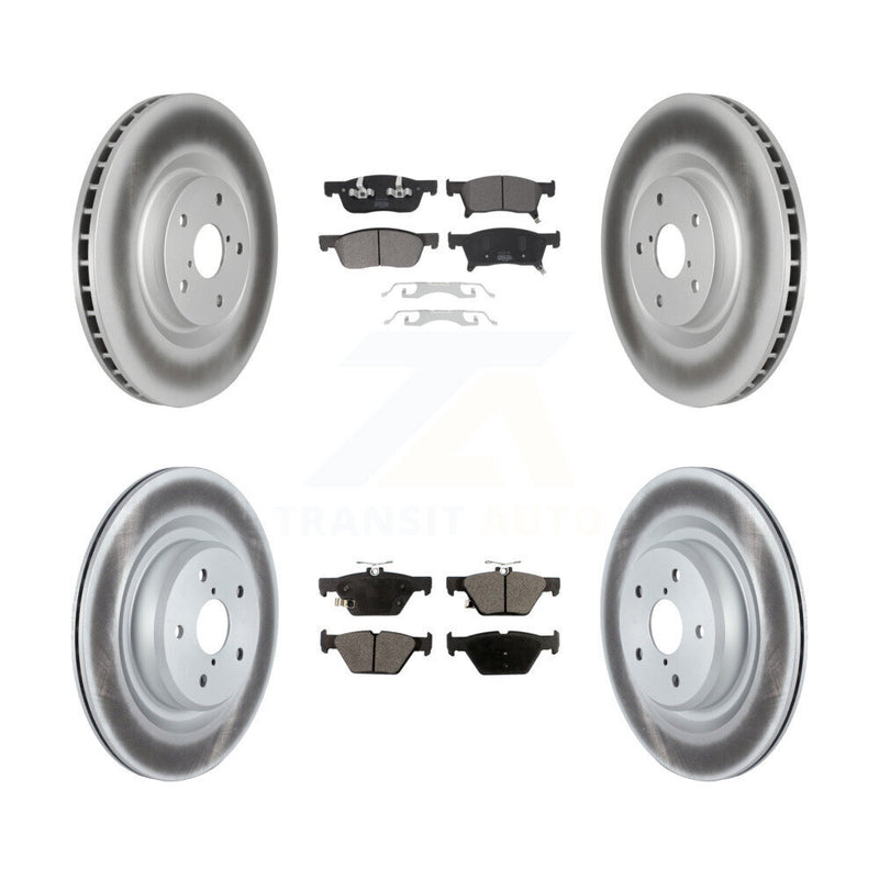 Transit Auto KGF-102680 Disc Brake Kit for 2019-2024 Subaru Ascent - Front and Rear