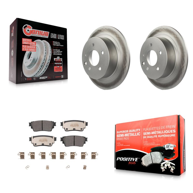 Transit Auto KGF-102689 Disc Brake Kit for 2019-2020 Nissan Altima - Rear