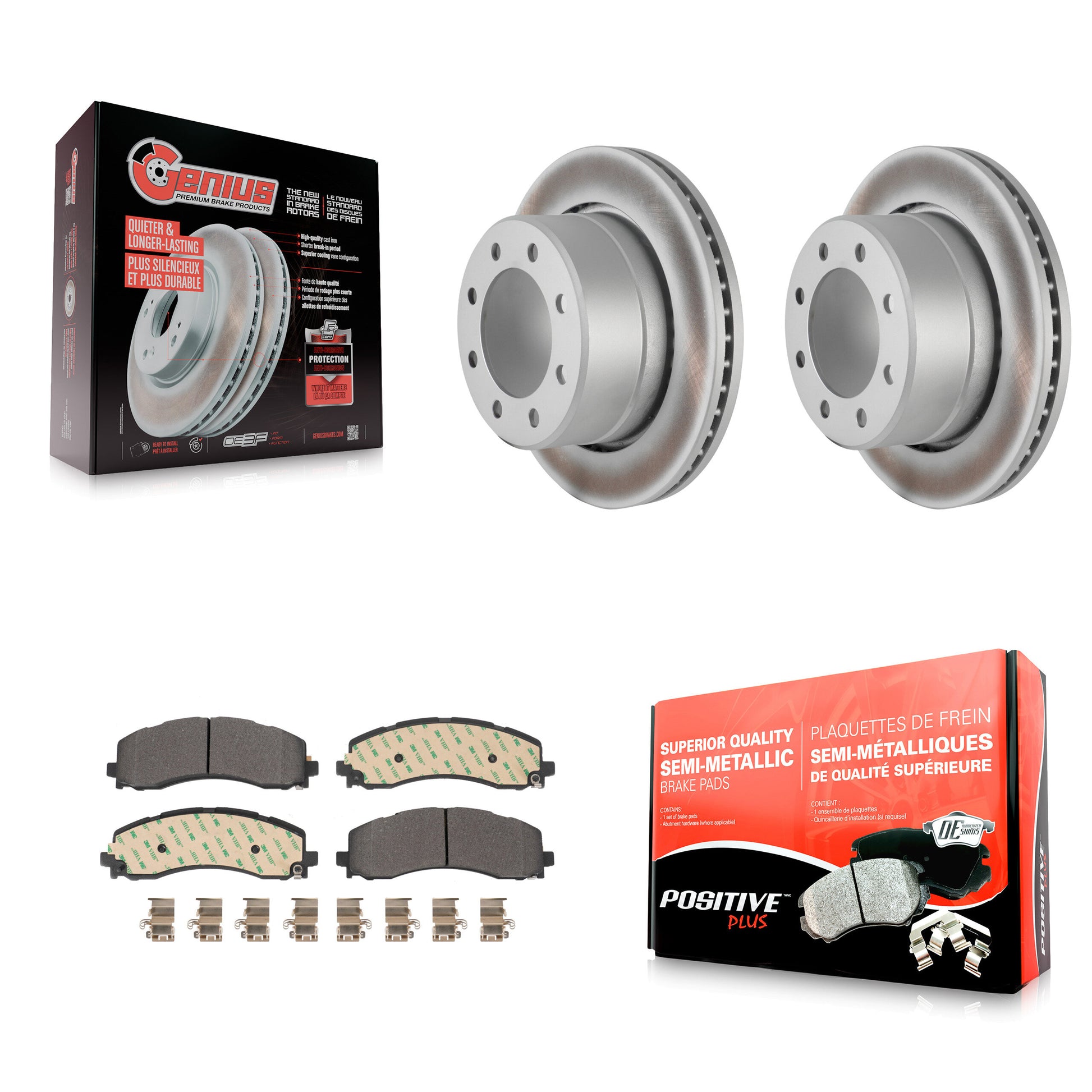 Transit Auto KGF-102692 Disc Brake Kit for 2019-2024 Ram 2500, Ram 3500 - Rear