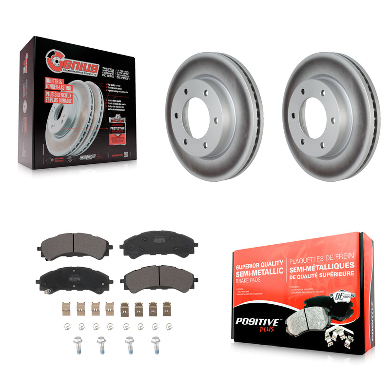 Transit Auto KGF-102693 Disc Brake Kit for 2019-2024 Ford Ranger, Ford Bronco - Front