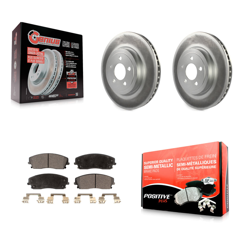 Transit Auto KGF-102694 Disc Brake Kit for 2015-2018 Dodge Charger - Front