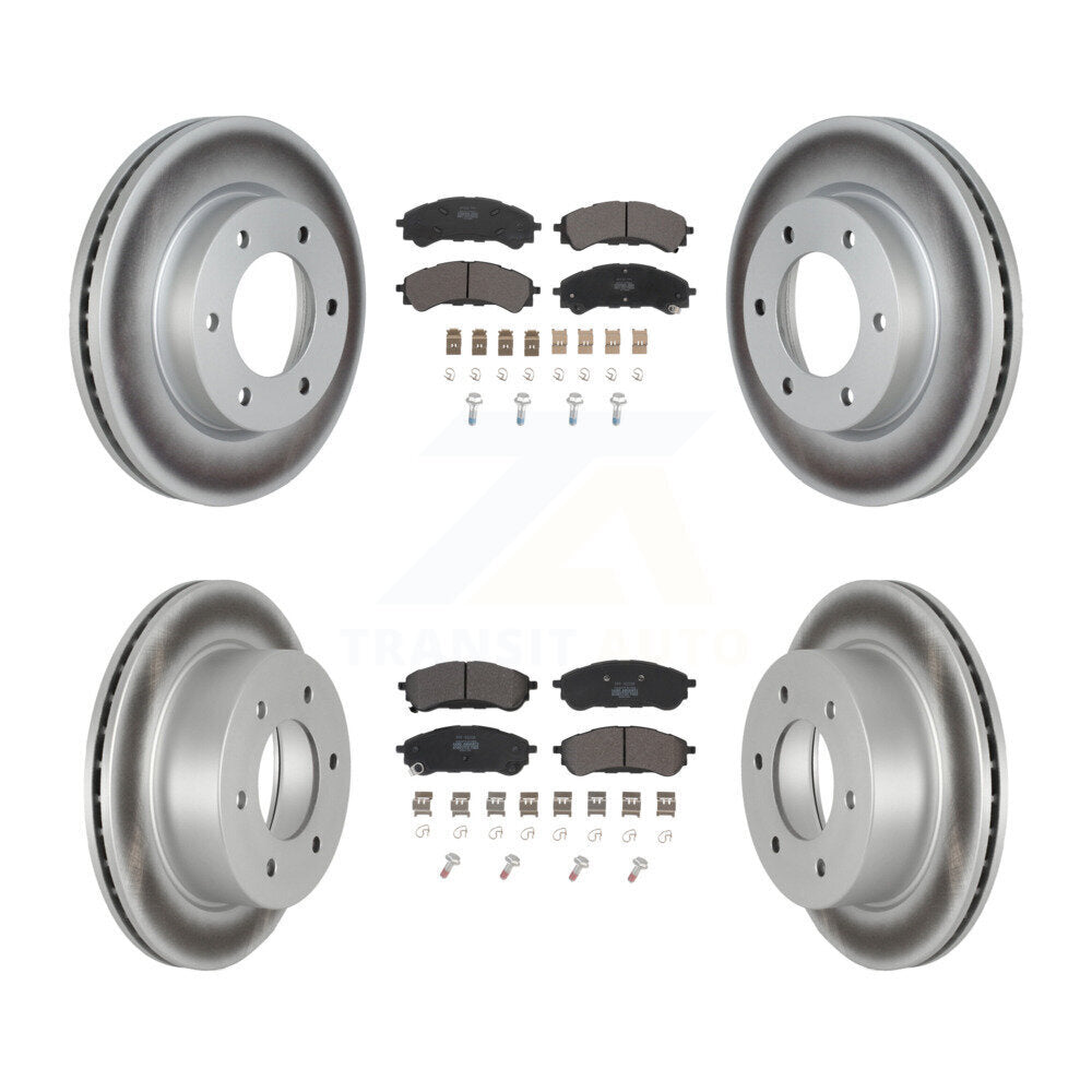 Transit Auto KGF-102697 Disc Brake Kit for 2019-2023 Ford Ranger - Front and Rear