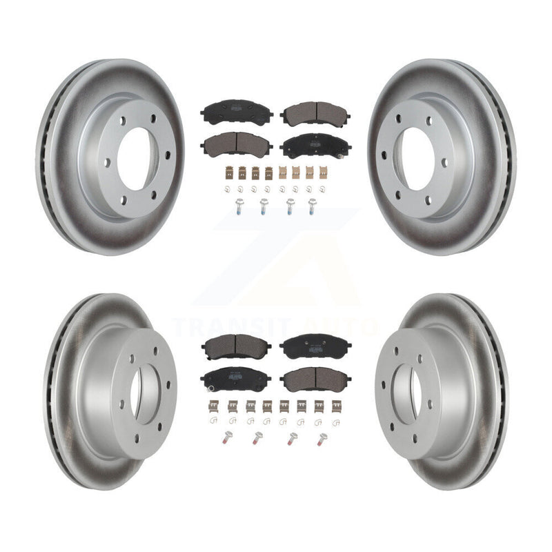 Transit Auto KGF-102697 Disc Brake Kit for 2019-2023 Ford Ranger - Front and Rear