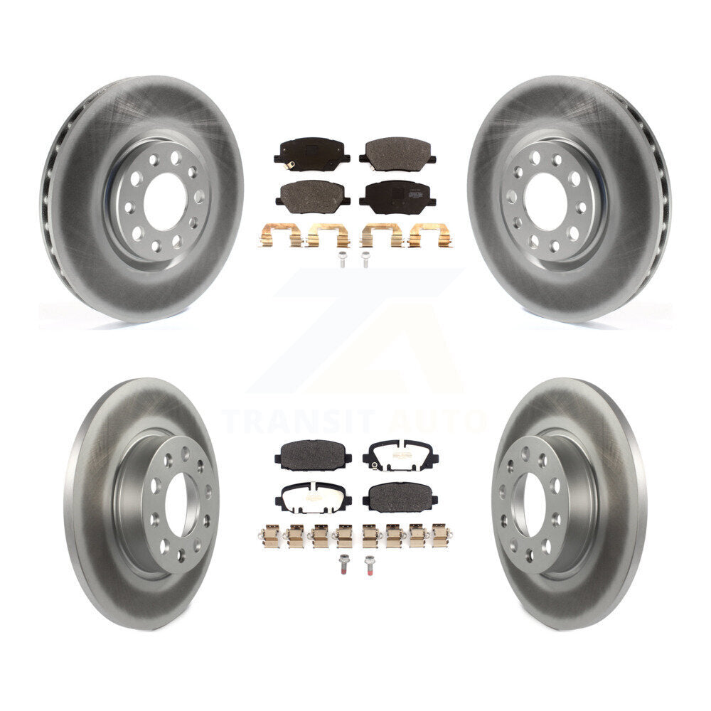 Transit Auto KGF-102698 Disc Brake Kit for 2018-2022 Jeep Compass - Front and Rear
