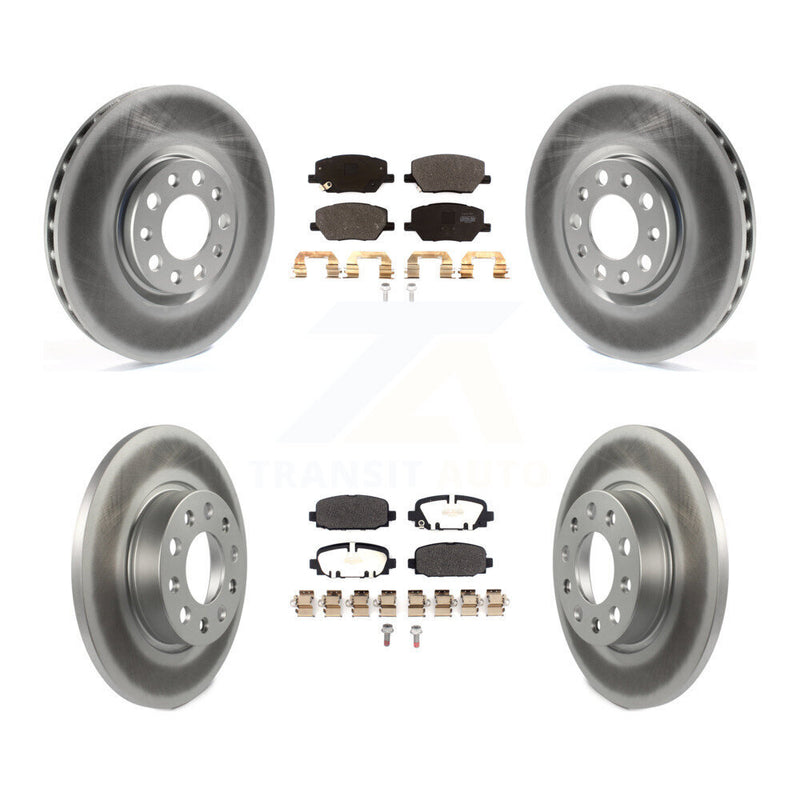 Transit Auto KGF-102698 Disc Brake Kit for 2018-2022 Jeep Compass - Front and Rear