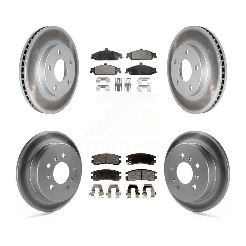 Transit Auto KGF-102699 Disc Brake Kit for 1999-2005 Oldsmobile Alero, Pontiac Grand Am - Front and Rear