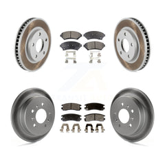 Transit Auto KGF-102703 Disc Brake Kit for 1997-2005 Chevrolet Venture, Oldsmobile Intrigue and More - Front and Rear