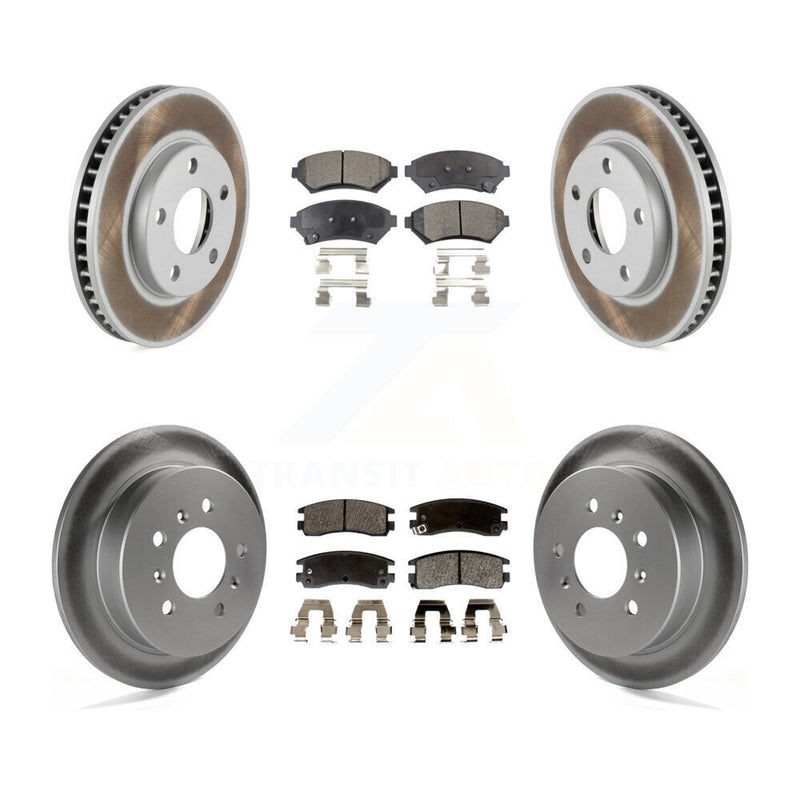 Transit Auto KGF-102703 Disc Brake Kit for 1997-2005 Chevrolet Venture, Oldsmobile Intrigue and More - Front and Rear