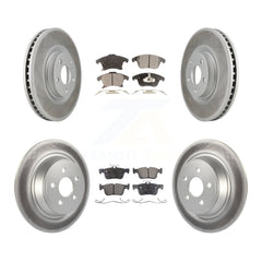 Transit Auto KGF-102705 Disc Brake Kit for 2019-2020 Ford SSV Plug-In Hybrid - Front and Rear