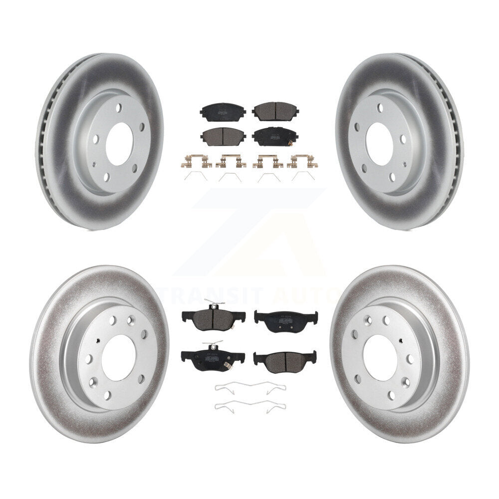 Transit Auto KGF-102707 Disc Brake Kit for 2019-2023 Mazda 3, Mazda 3 Sport - Front and Rear
