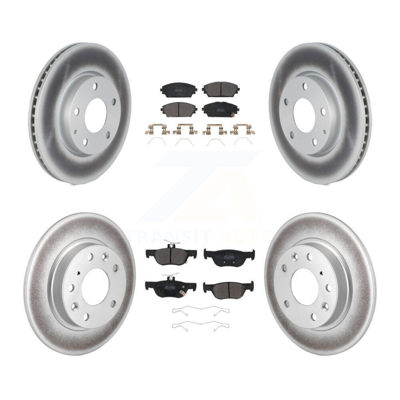 Transit Auto KGF-102707 Disc Brake Kit for 2019-2023 Mazda 3, Mazda 3 Sport - Front and Rear