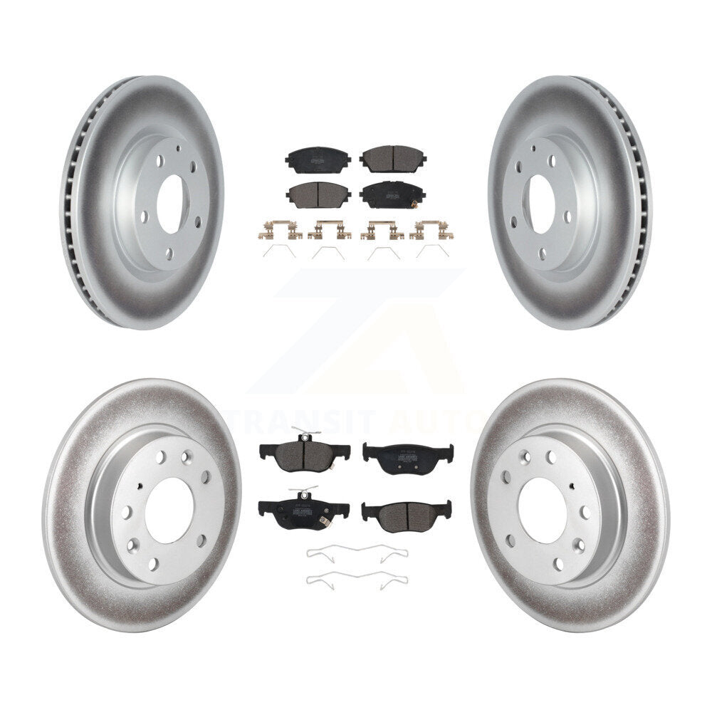 Transit Auto KGF-102708 Disc Brake Kit for 2019-2023 Mazda 3, Mazda 3 Sport - Front and Rear