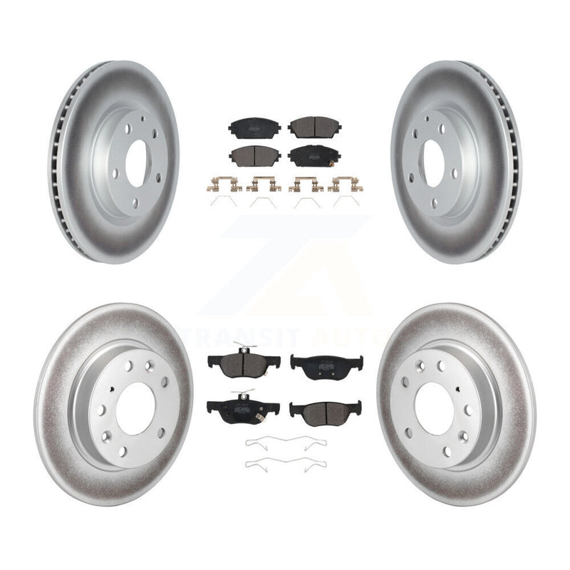 Transit Auto KGF-102708 Disc Brake Kit for 2019-2023 Mazda 3, Mazda 3 Sport - Front and Rear