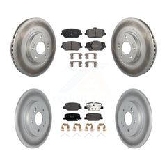 Transit Auto KGF-102709 Disc Brake Kit for 2019-2020 Hyundai Santa Fe - Front and Rear