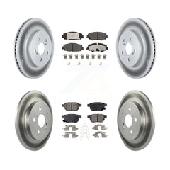 Transit Auto KGF-102720 Disc Brake Kit for 2020-2022 Toyota Corolla, Toyota Prius Prime - Front and Rear