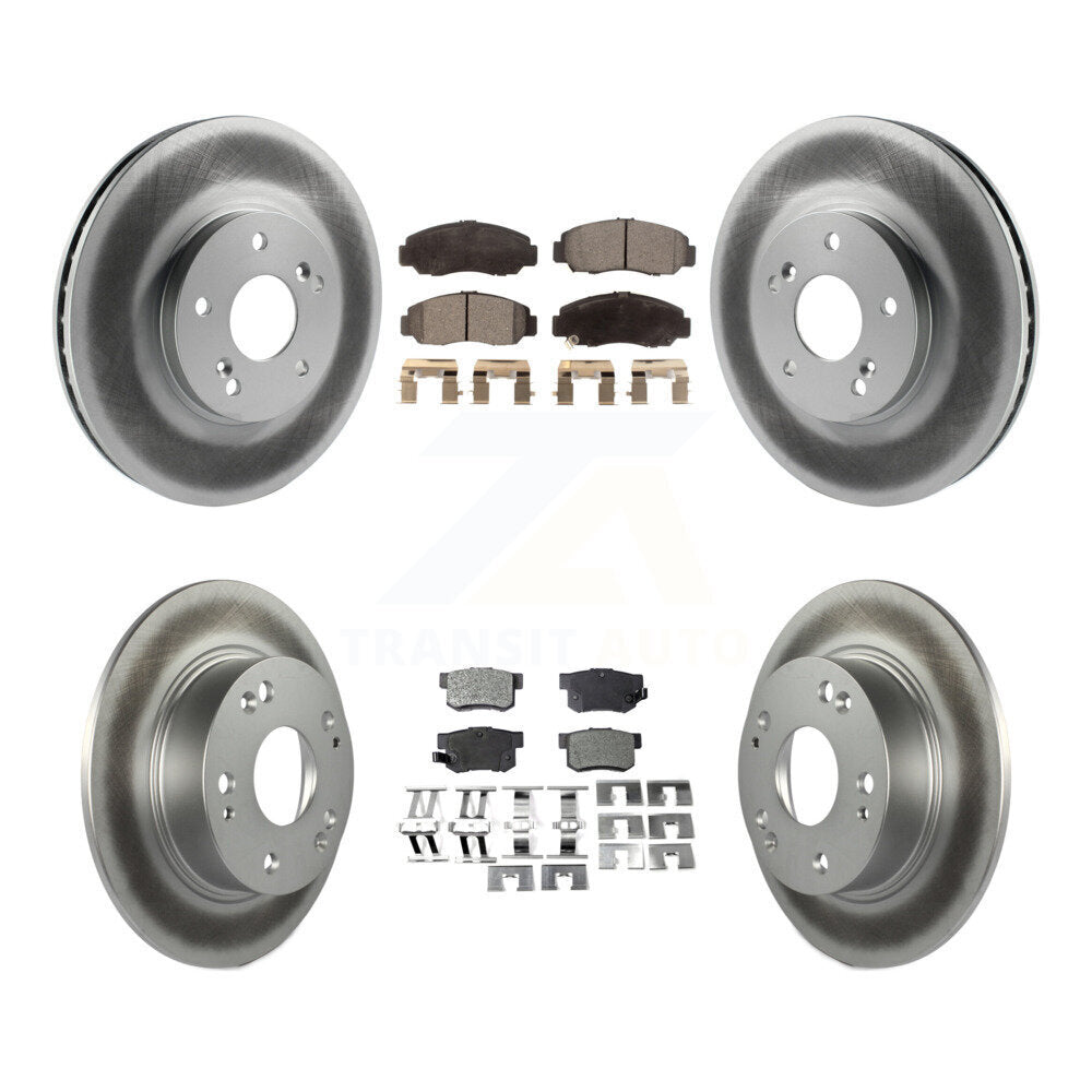 Transit Auto KGF-102722 Disc Brake Kit for 2005-2007 Honda Accord - Front and Rear