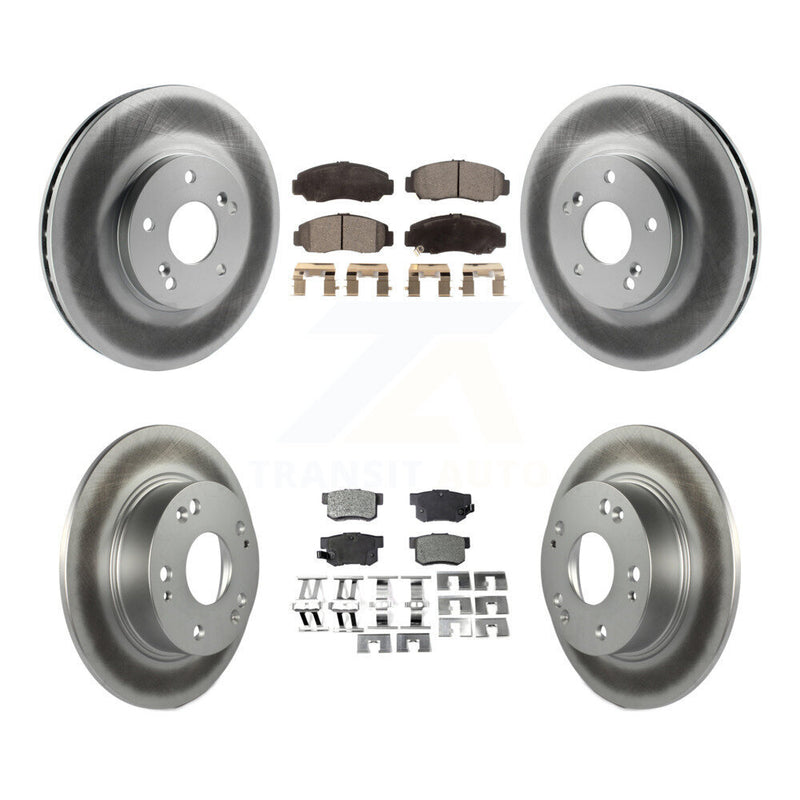 Transit Auto KGF-102722 Disc Brake Kit for 2005-2007 Honda Accord - Front and Rear
