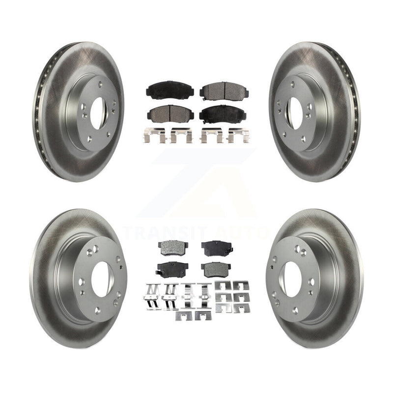 Transit Auto KGF-102723 Disc Brake Kit for 2005 Honda Accord - Front and Rear