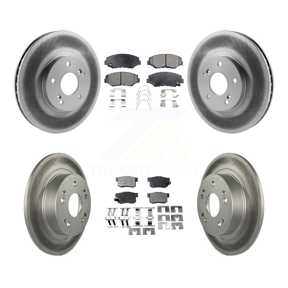 Transit Auto KGF-102725 Disc Brake Kit for 2005 Honda Accord - Front and Rear