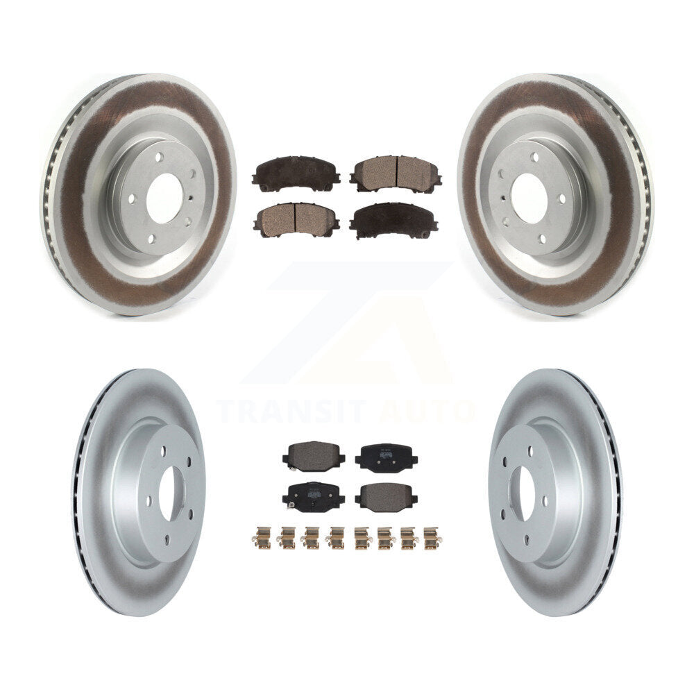 Transit Auto KGF-102726 Disc Brake Kit for 2019-2023 INFINITI QX55, INFINITI QX50 - Front and Rear