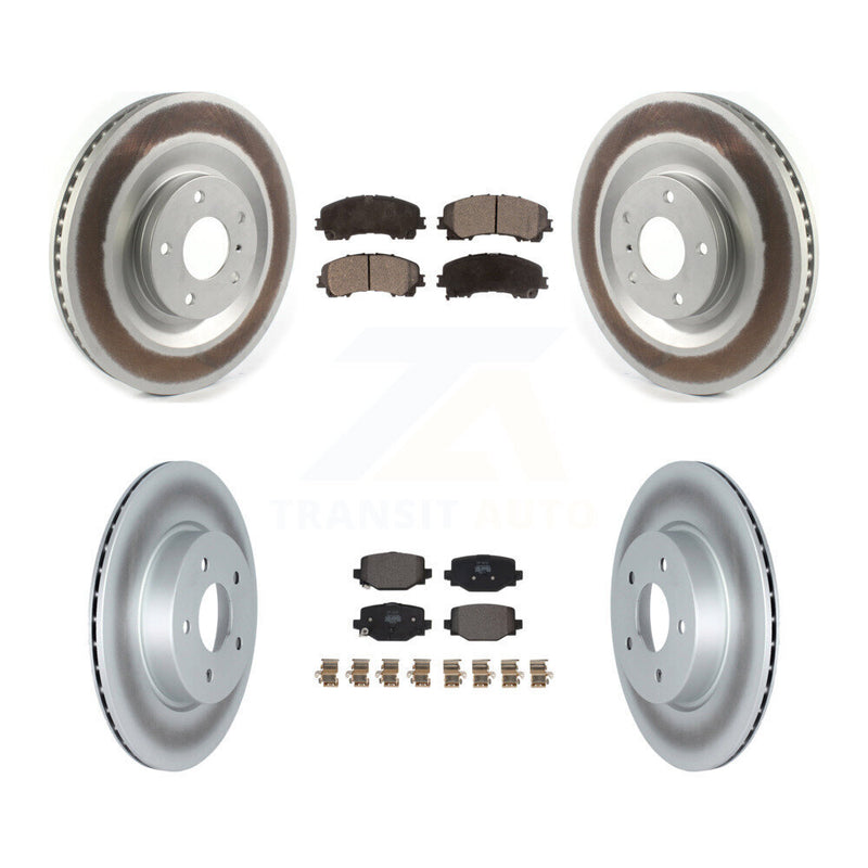Transit Auto KGF-102726 Disc Brake Kit for 2019-2023 INFINITI QX55, INFINITI QX50 - Front and Rear